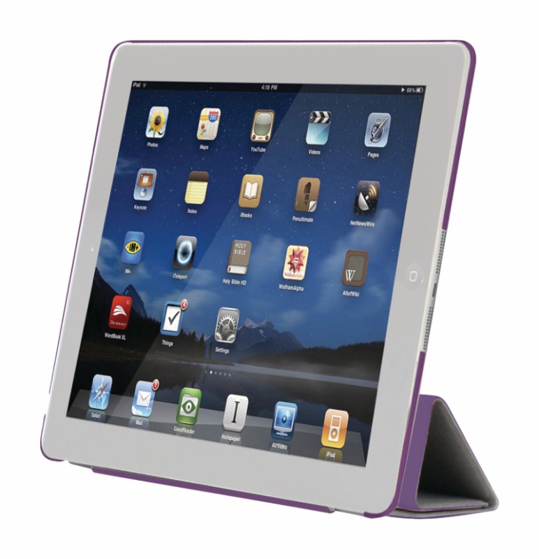 Tablet Pouzdro Folio Apple iPad Pro 12.9" 2015 / Apple iPad Pro 12.9" 2017 Fialová - obrázek č. 3