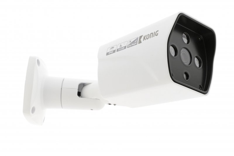 Full HD Válcová CCTV kamera IP66 Bílá - obrázek č. 4