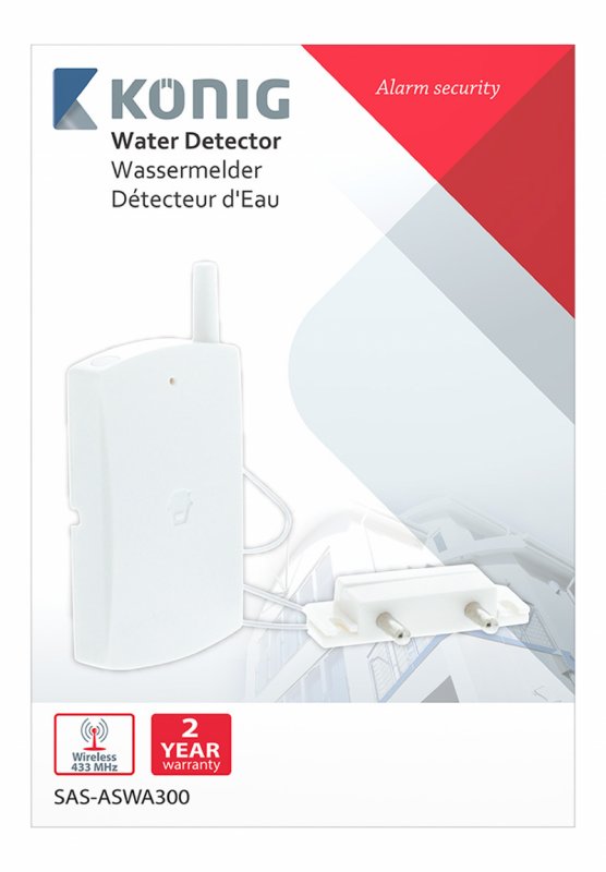 Detektor Úniku Vody - Kompatibilní s smarthome SAS-ALARM3xx - obrázek č. 5