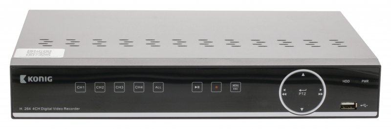 4 - Kanálové DVR HDD 500 GB - obrázek č. 5