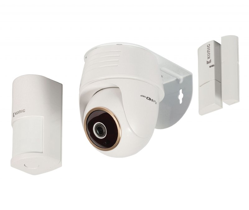 Full HD Sada Smart IPcam Interiér 1080P Bílá - obrázek č. 1