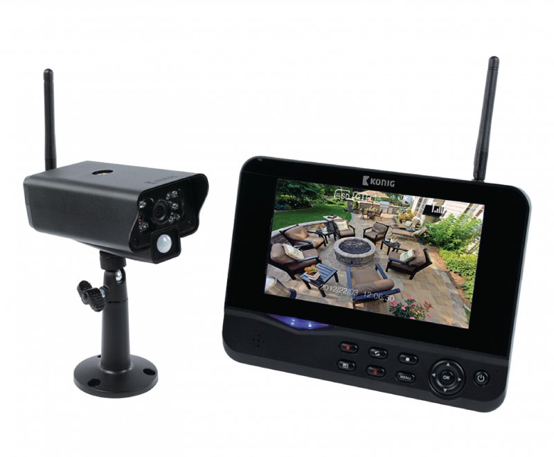 Digitální Bezdrátová Pozorovací Sada 2.4 GHz - 1x Kamera - obrázek produktu