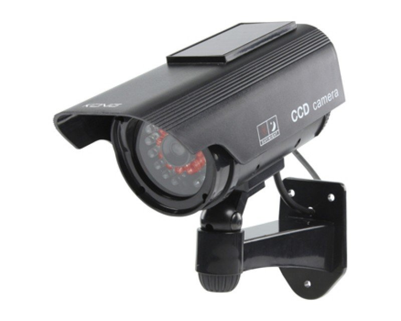 Atrapa CCTV kamery se solárním panelem a 30 IR LED
 - obrázek produktu
