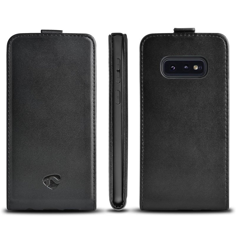 Flip Case | Samsung | Samsung Galaxy S10 E | Černá | PU / TPU - obrázek č. 2