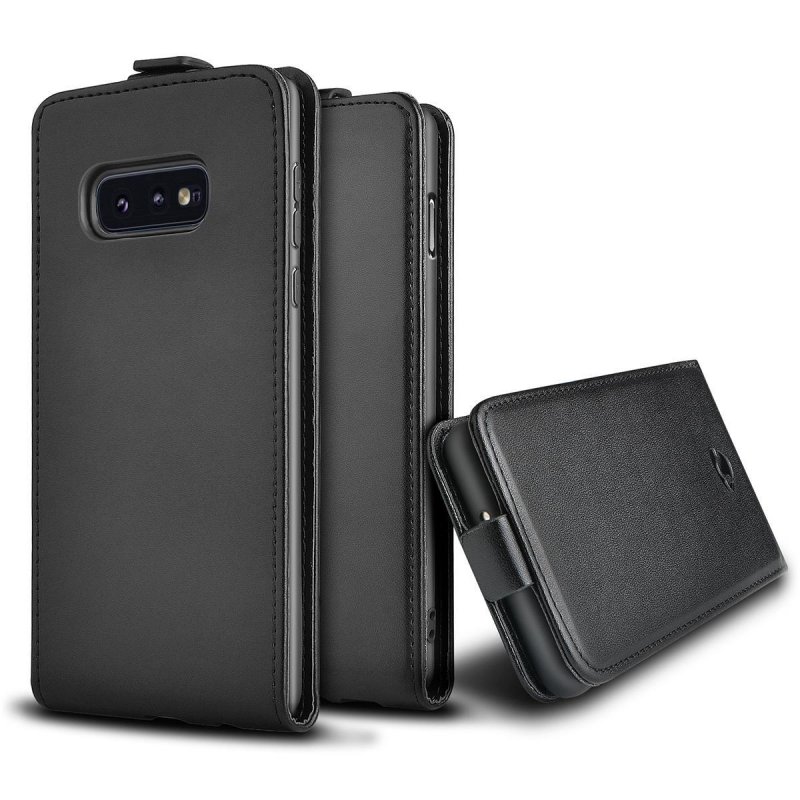 Flip Case | Samsung | Samsung Galaxy S10 E | Černá | PU / TPU - obrázek č. 3