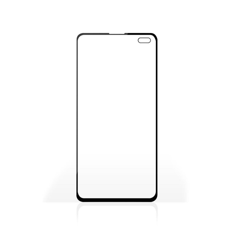 Screen Protector | Pro použití: Samsung | Samsung Galaxy S10 Plus | Bezpečnostní sklo s plným pokrytím | 3D Curved Edge | 9 H - obrázek produktu