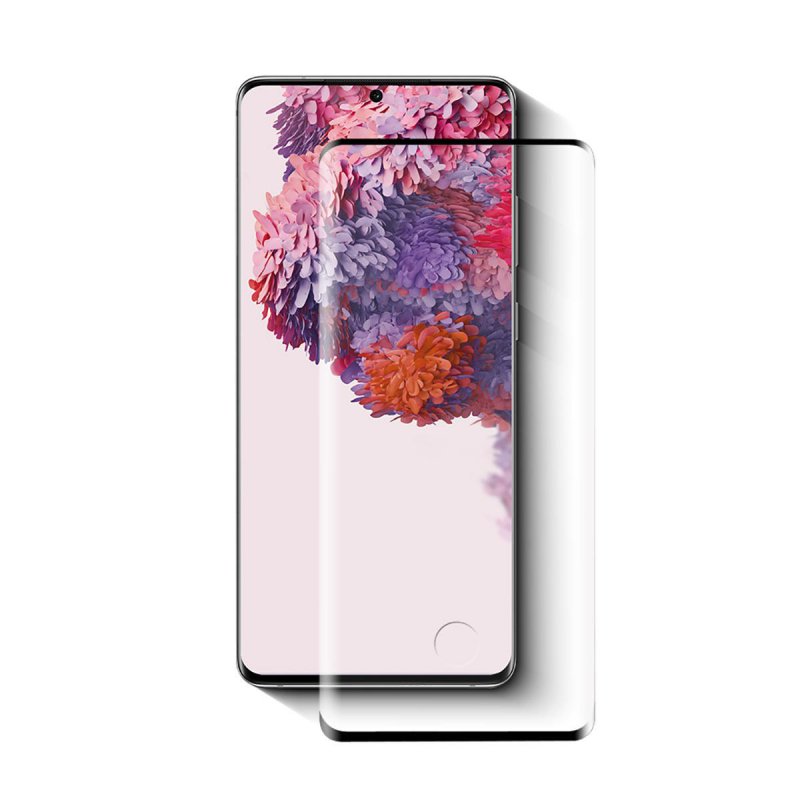 Screen Protector | Pro použití: Samsung | Samsung Galaxy S20 Plus | Bezpečnostní sklo s plným pokrytím | 3D Curved Edge | 9 H - obrázek č. 1