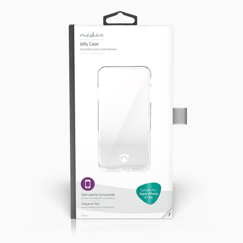 Gelové Pouzdro | Pro použití: Apple | Apple iPhone 6 / 6s | Transparentní | TPU - obrázek č. 2