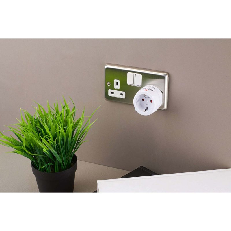 Cestovní Adaptér Evropa na UK Zemněný SKR1500230EC - obrázek č. 4