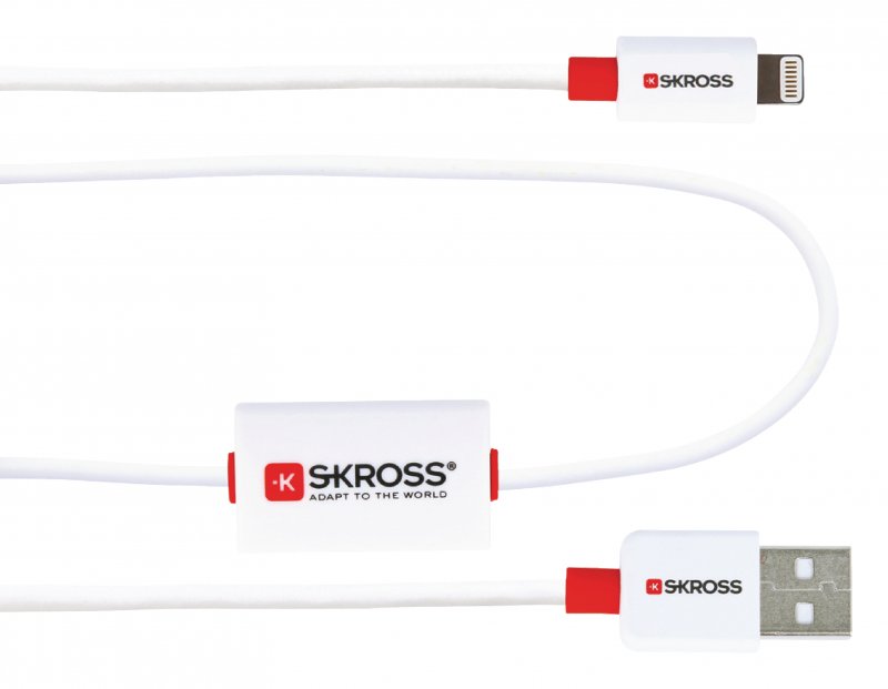 Synchronizační a Nabíjecí Kabel USB A Zástrčka - Apple Lightning 1.00 m Bílá - obrázek produktu