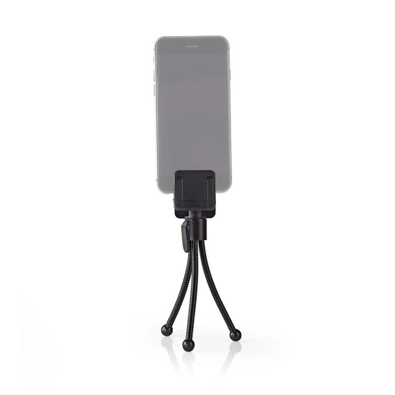 Smartphone Mini Tripod | Maximální výška: 15.8 cm | Skládací | Šroubový závit: 1/4 " - obrázek produktu