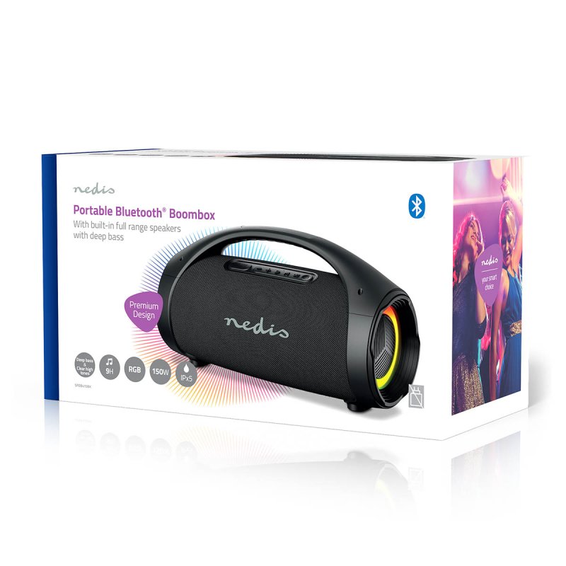 Bluetooth® Párty Přehrávač  SPBB415BK - obrázek č. 2