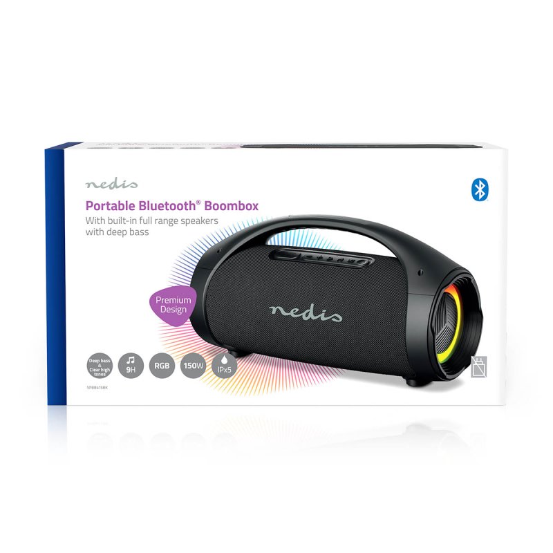 Bluetooth® Párty Přehrávač  SPBB415BK - obrázek č. 10