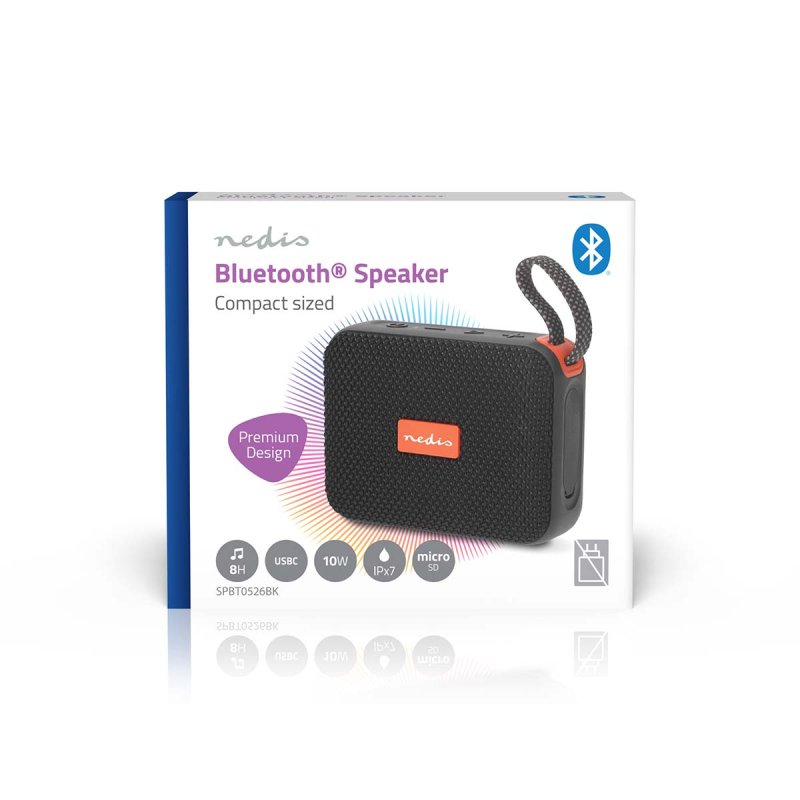 Bluetooth® Reproduktor | 360 min  SPBT0526BK - obrázek č. 3