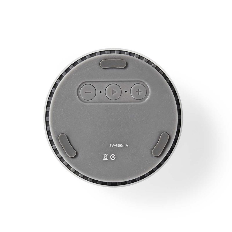 Bluetooth® Reproduktor | 9 W | Kovový Design | Hliník Stříbrná - obrázek č. 3