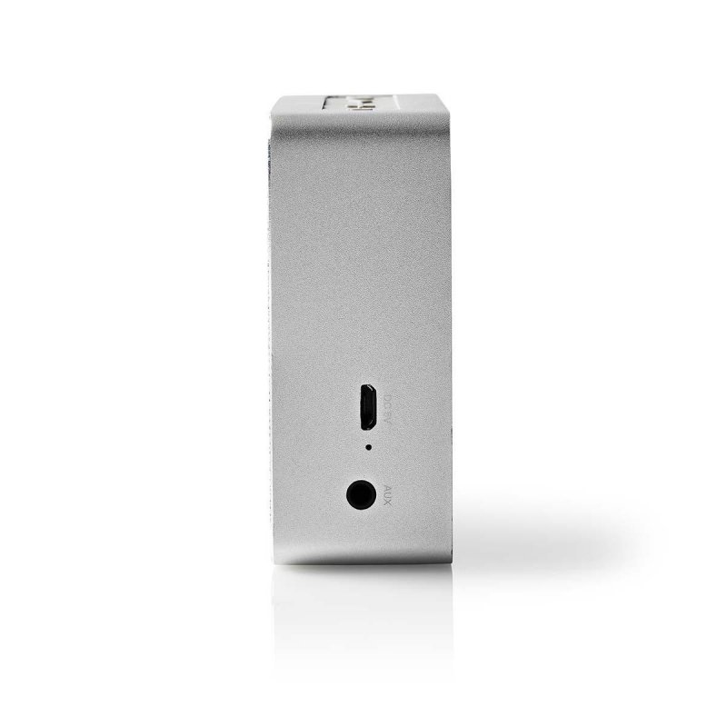 Bluetooth® Reproduktor | 15 W | Kovový Design | Hliník Stříbrná - obrázek č. 1