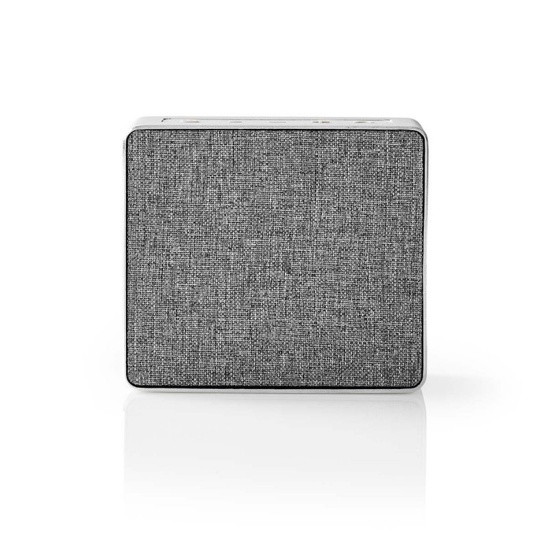 Bluetooth® Reproduktor | 15 W | Kovový Design | Hliník Stříbrná - obrázek produktu