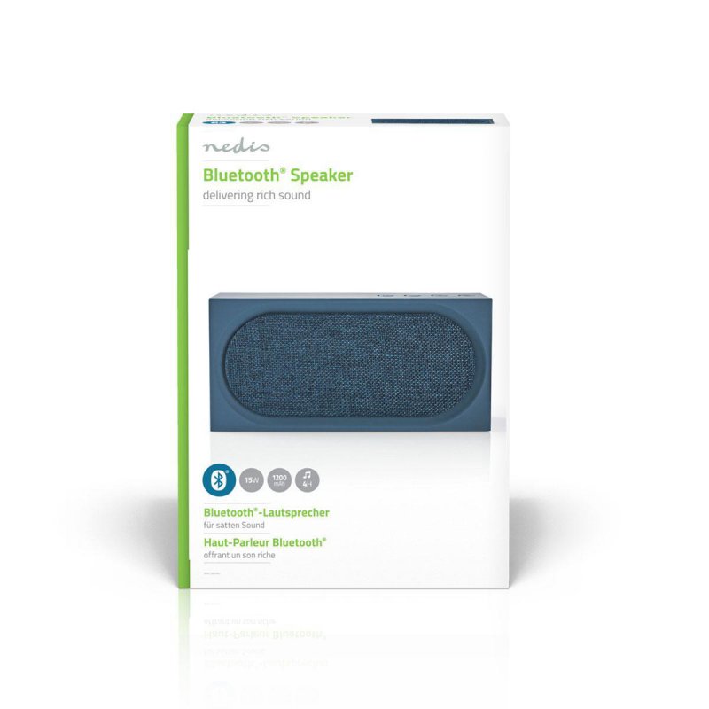 Bluetooth® Reproduktor | 15 W | Provozní Doba až 4 Hodin | Modrá - obrázek č. 5