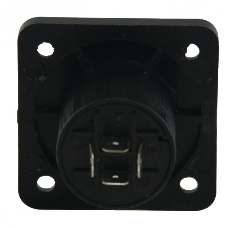 Konektor Speaker 4-Pin Zásuvka PVC Černá - obrázek č. 2