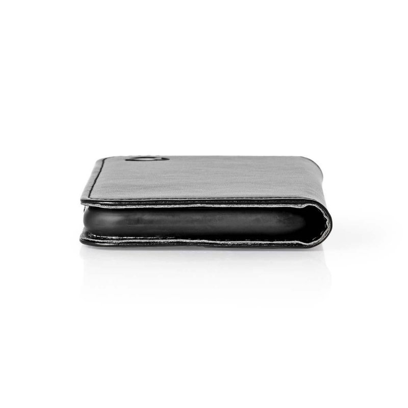 Peněženkové Pouzdro | Pro použití: Samsung | Samsung Galaxy A7 2018 | Vhodné pro 1 kartu | Černá | PU / TPU | Nastavitelné režim - obrázek č. 4