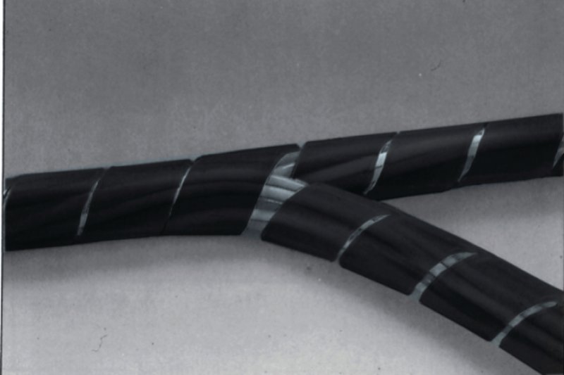 Kabelové Bužírky 60 mm 10.0 m Černá SWB KS-10BLACK - obrázek č. 1
