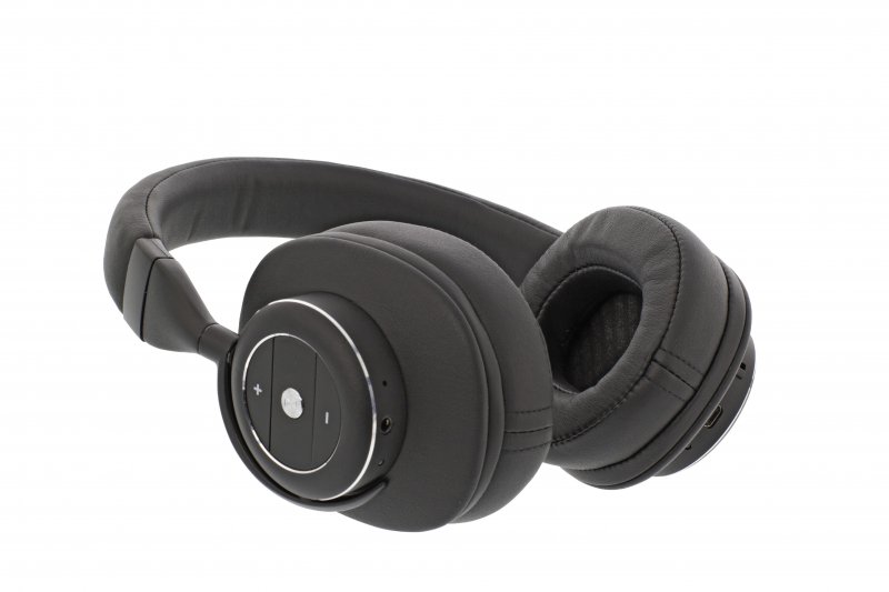 Headset Bluetooth / ANC (Active Noise Cancelling) Přes Uši Vestavěný mikrofon 1.2 m Černá/Stříbrná - obrázek č. 17