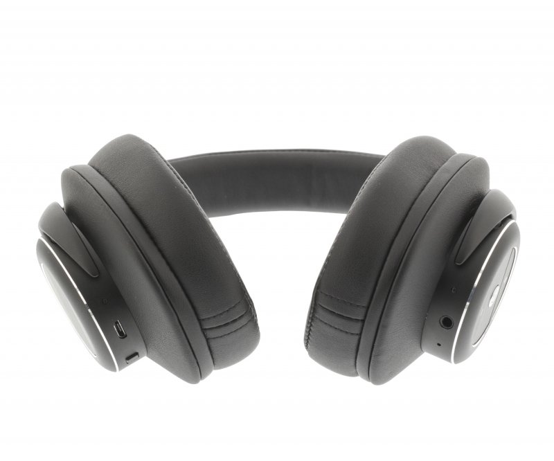 Headset Bluetooth / ANC (Active Noise Cancelling) Přes Uši Vestavěný mikrofon 1.2 m Černá/Stříbrná - obrázek č. 13