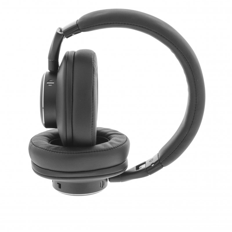 Headset Bluetooth / ANC (Active Noise Cancelling) Přes Uši Vestavěný mikrofon 1.2 m Černá/Stříbrná - obrázek č. 2