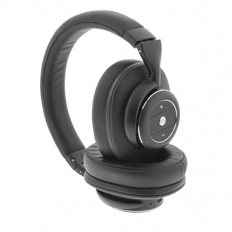 Headset Bluetooth / ANC (Active Noise Cancelling) Přes Uši Vestavěný mikrofon 1.2 m Černá/Stříbrná - obrázek č. 24