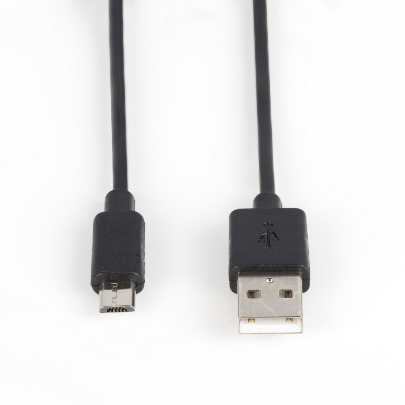 Kabel USB 2.0 USB A Zástrčka - Micro B Zástrčka 1 m Černá - obrázek č. 3