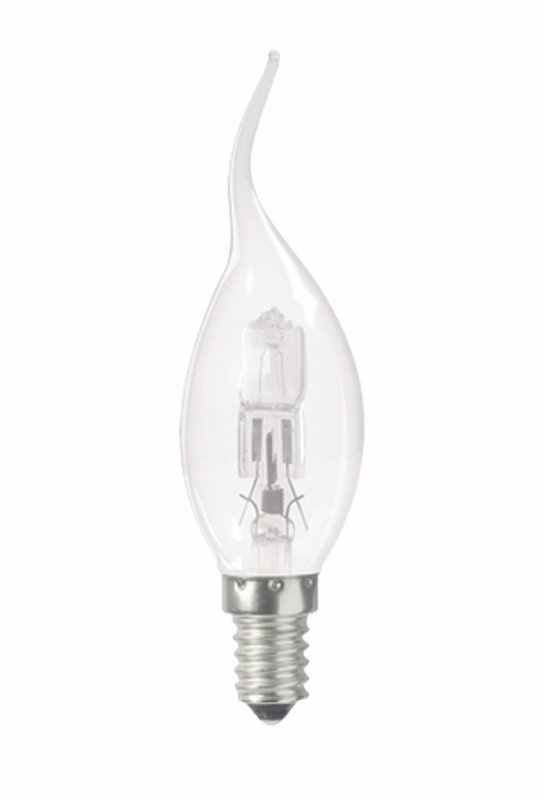 Halogenová Žárovka E14 Svíčka Zahnutá Kroucená 28 W 370 lm 2800 K - obrázek produktu