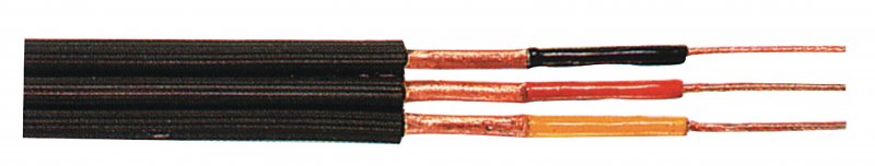 Reproduktorový Přepínač 3x 0.14 mm² 100 m Černá - obrázek produktu