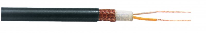 Mikrofon Kabel na Cívce 2x 0.22 mm² 100 m Černá - obrázek produktu