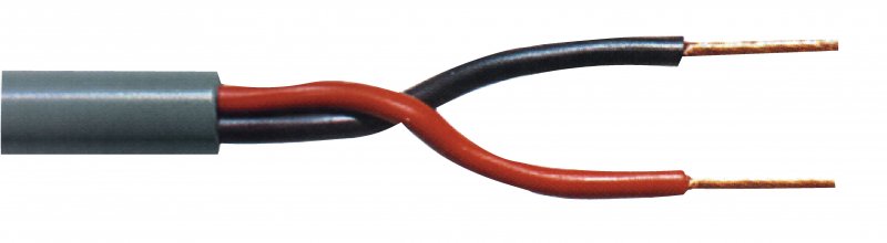 Kabel Reproduktoru na Cívce 2x 1.50 mm² 100 m Černá - obrázek produktu