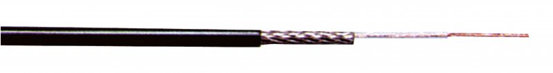 Koaxiální Kabel na Cívce MINI COAX 2.8 mm 100 m Černá - obrázek produktu