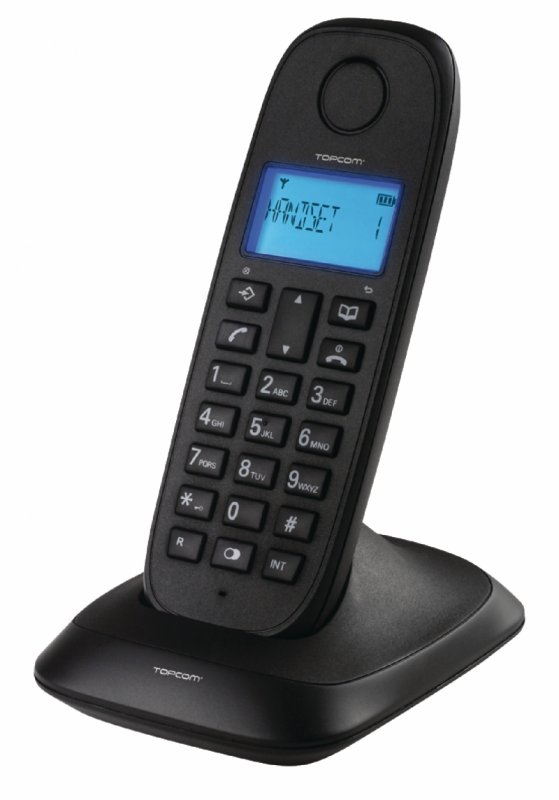 Telefon Bezdrátové (DECT) Černá - obrázek produktu