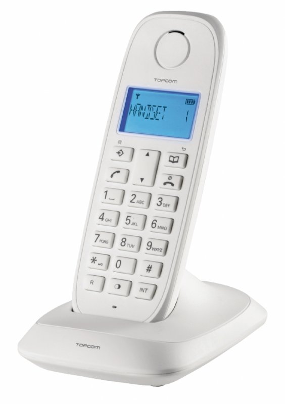 Telefon Bezdrátové (DECT) Bílá - obrázek produktu