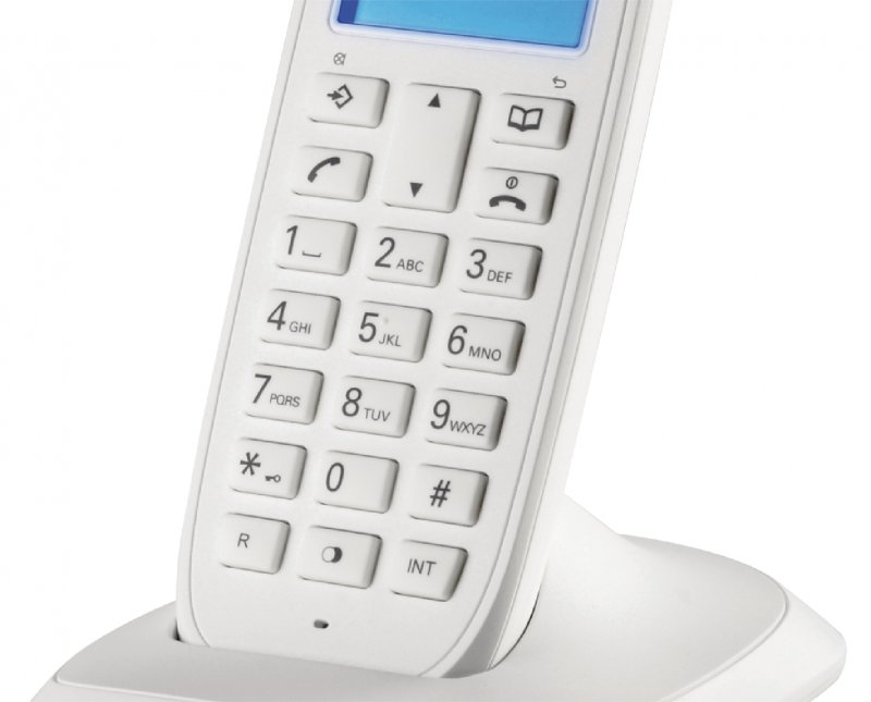 Telefon Bezdrátové (DECT) Bílá - obrázek č. 2