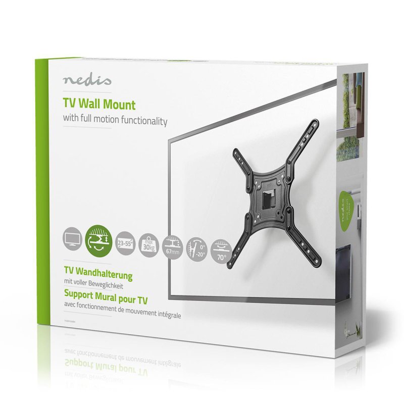 Nástěnný TV Držák Full Motion  TVWM1330BK - obrázek č. 5