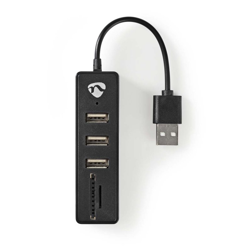 USB hub | USB-A Zástrčka | USB-A Zásuvka  UHUBCU2340BK - obrázek č. 6