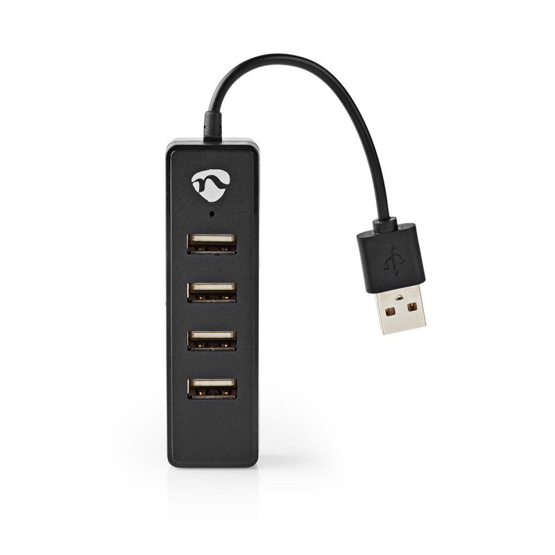 USB hub | USB-A Zástrčka | 4x USB A Female  UHUBU2420BK - obrázek produktu
