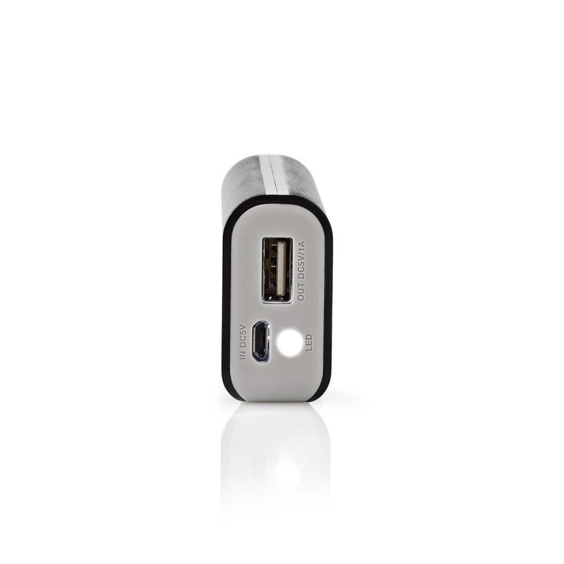 Externí akumulátor | 4000 mAh | 1 výstup USB-A 1.0 A | Vstup Micro USB | Černá barva - obrázek č. 1