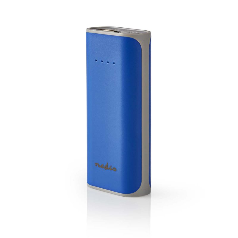 Externí akumulátor | 5000 mAh | 1 výstup USB-A 1.0 A | Vstup Micro USB | Modrá - obrázek č. 2