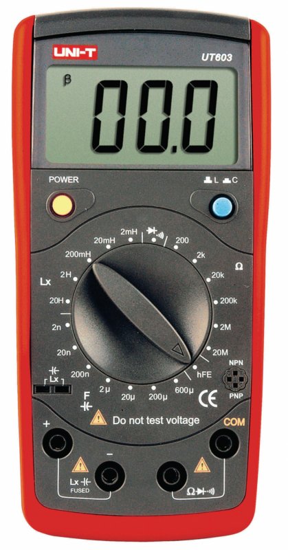 Měřič LCR 20 MOhm 0.6 mF 20 H - obrázek produktu