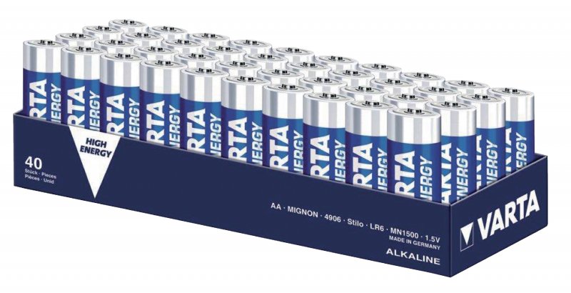 Alkalické baterie AA | 1.5 V DC | 4-smršťovací balení - obrázek produktu