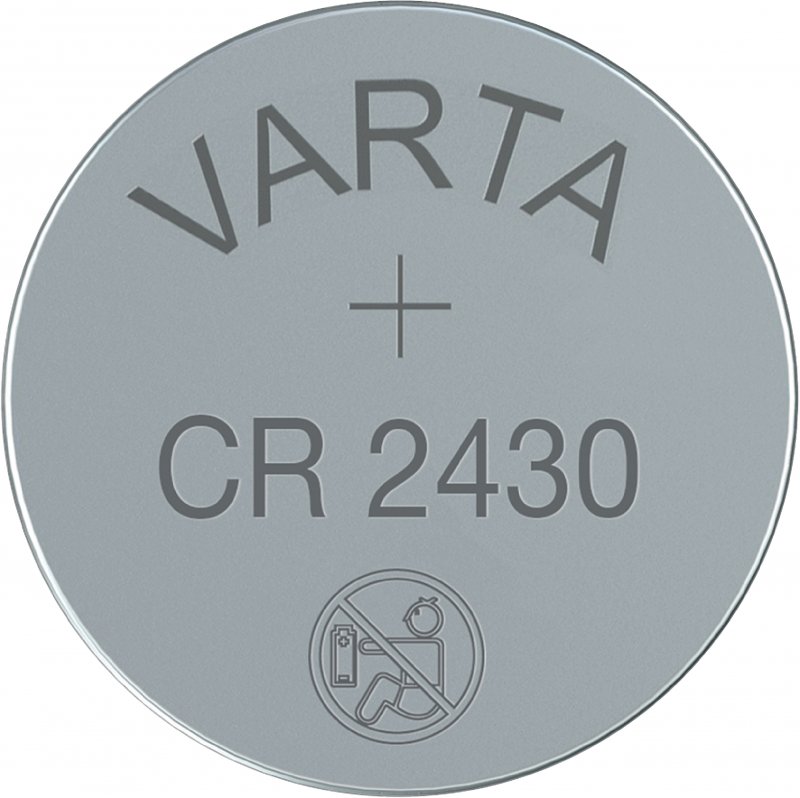 Lithiová Knoflíková Baterie CR2430 3 V 1-Blistr VARTA-CR2430 - obrázek č. 1