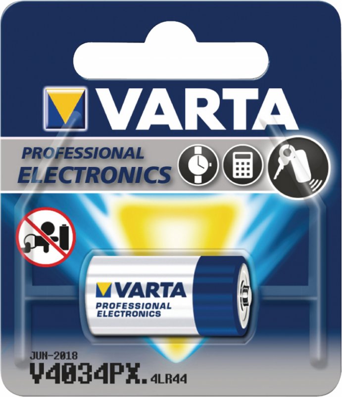 Alkalická Baterie 4LR44 6 V 1-Blistr VARTA-V4034PX - obrázek produktu