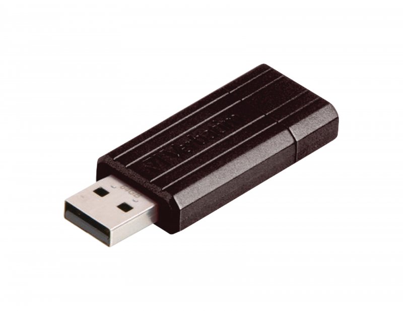 PinStripe Flash Drive USB 2.0 64GB Černá - obrázek produktu