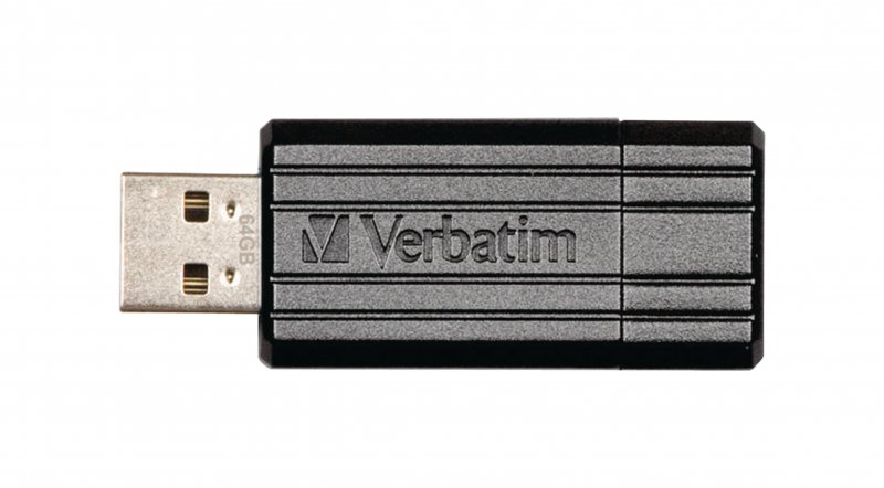 PinStripe Flash Drive USB 2.0 64GB Černá - obrázek č. 1