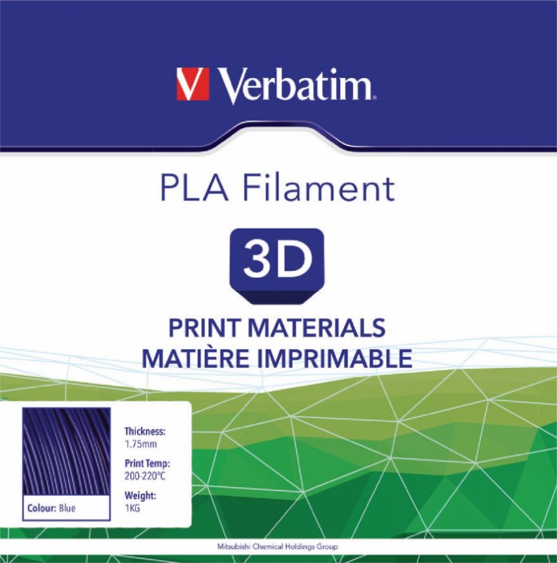 Vlákno PLA 1.75 mm 1 kg Modrá - obrázek č. 1